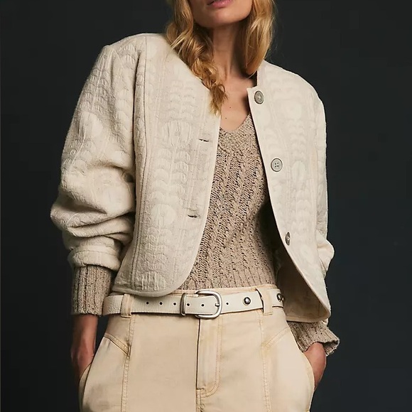 Free People Jackets & Blazers - Free people Tsarina Jacket ivory